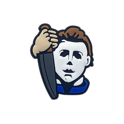 Inspirado en los adornos para zapatos con temática de terror