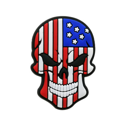 Inspirado en los adornos para zapatos con temática de terror