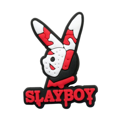 Inspirado en los adornos para zapatos con temática de terror