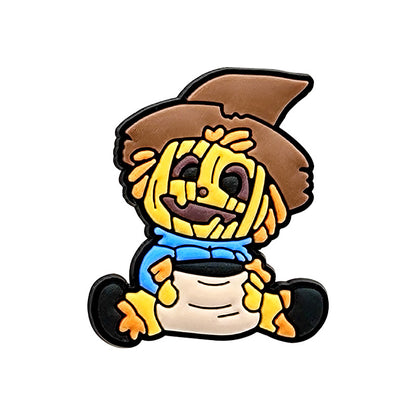 Inspirado en los adornos para zapatos con temática de terror