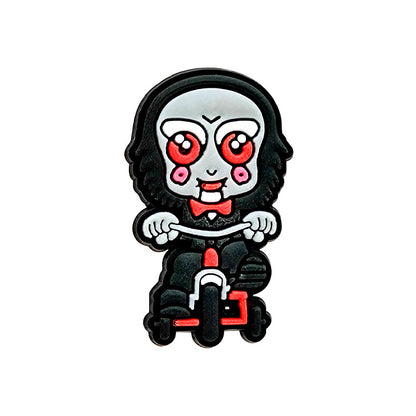 Inspirado en los adornos para zapatos con temática de terror