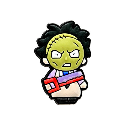 Inspirado en los adornos para zapatos con temática de terror