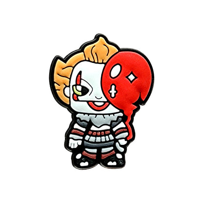 Inspirado en los adornos para zapatos con temática de terror