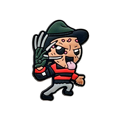 Inspirado en los adornos para zapatos con temática de terror