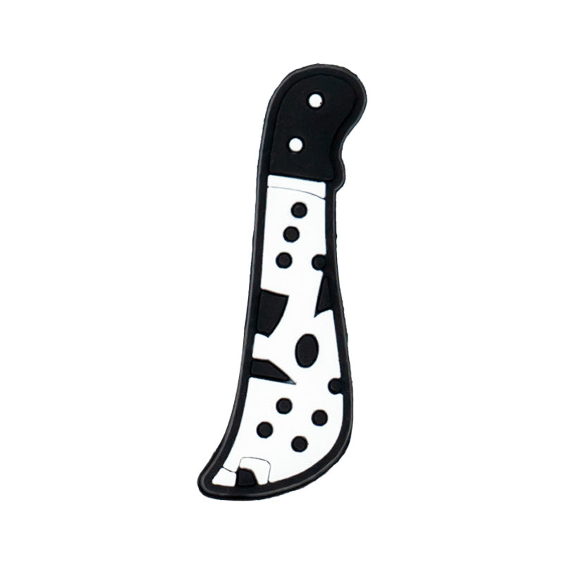 Inspirado en los adornos para zapatos con temática de terror