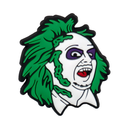 Inspirado en los adornos para zapatos con temática de terror