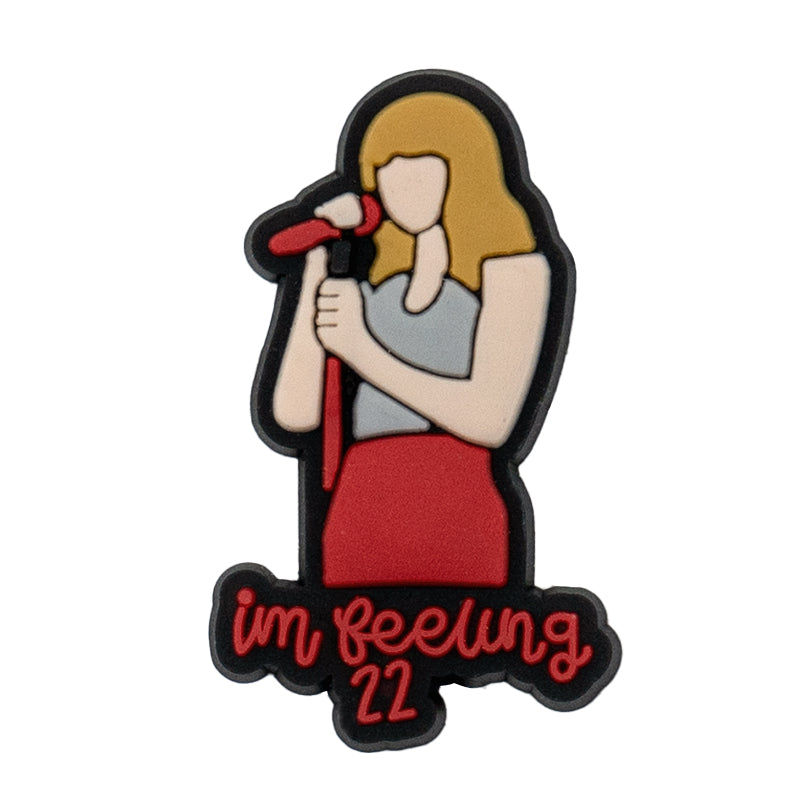Inspirado en los adornos para zapatos de Taylor Swift