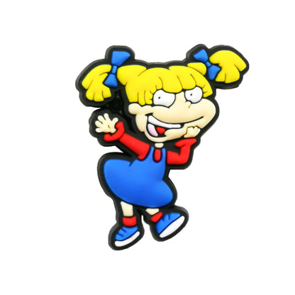 Inspirado en los adornos para zapatos de Rugrat