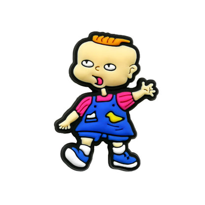 Inspirado en los adornos para zapatos de Rugrat