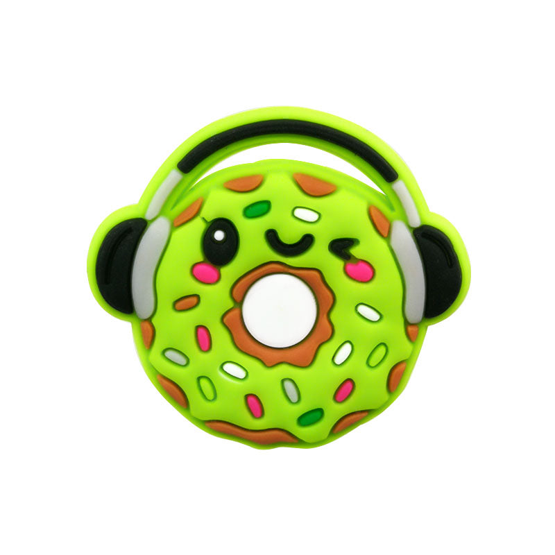 Inspirado en los adornos para zapatos Donuts