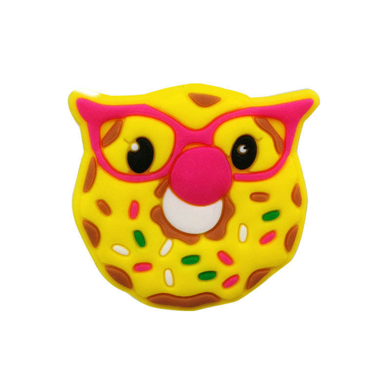 Inspirado en los adornos para zapatos Donuts