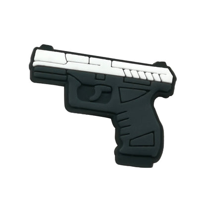 Inspirado en los adornos para zapatos de armas