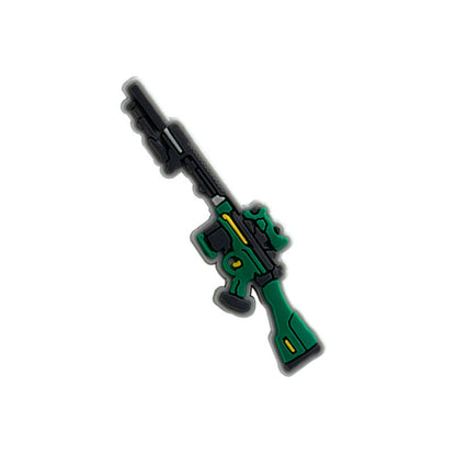 Inspirado en los adornos para zapatos de armas