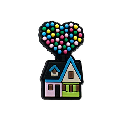 Inspirado en los adornos de zapatos de dibujos animados