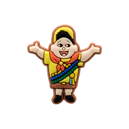 Inspirado en los adornos de zapatos de dibujos animados