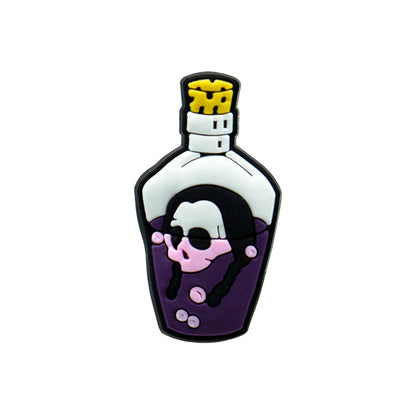 Inspirado en el encanto del zapato del programa de televisión Wednesday (Netflix)