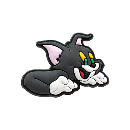 Inspirado en los adornos para zapatos de Tom y Jerry