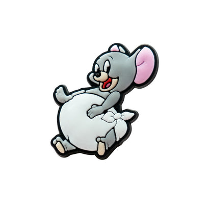 Inspirado en los adornos para zapatos de Tom y Jerry