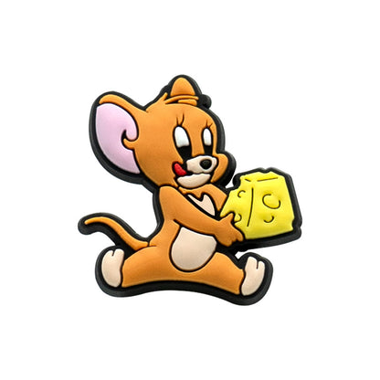 Inspirado en los adornos para zapatos de Tom y Jerry