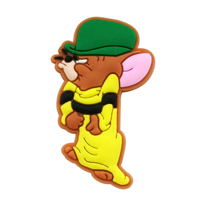 Inspirado en los adornos para zapatos de Tom y Jerry