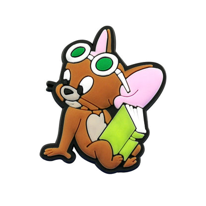 Inspirado en los adornos para zapatos de Tom y Jerry