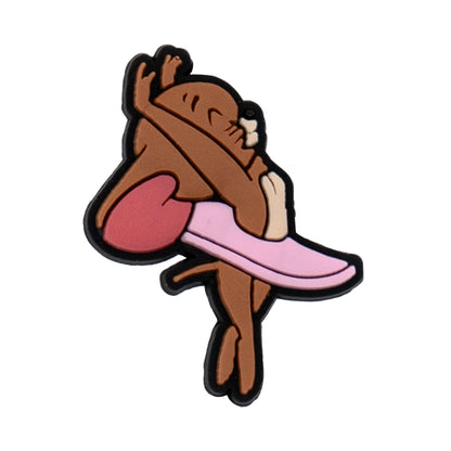 Inspirado en los adornos para zapatos de Tom y Jerry