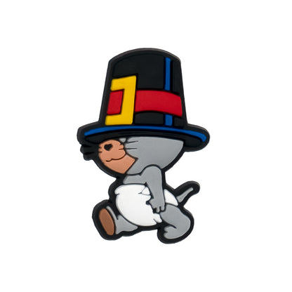 Inspirado en los adornos para zapatos de Tom y Jerry