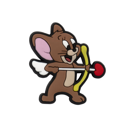 Inspirado en los adornos para zapatos de Tom y Jerry