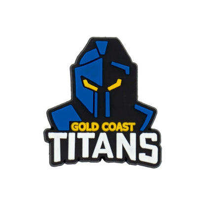 Inspirado en los adornos para zapatos de la NRL