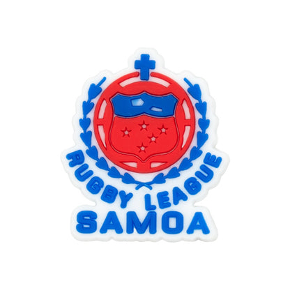 Inspirado en los adornos para zapatos de la NRL