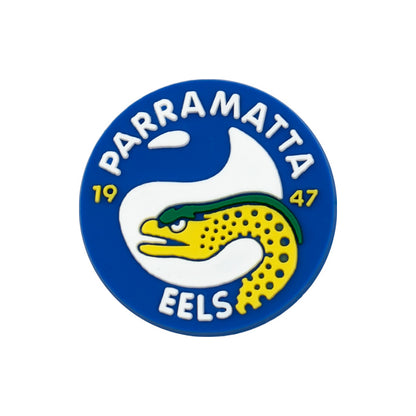 Inspirado en los adornos para zapatos de la NRL