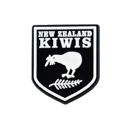 Inspirado en los adornos para zapatos de la NRL