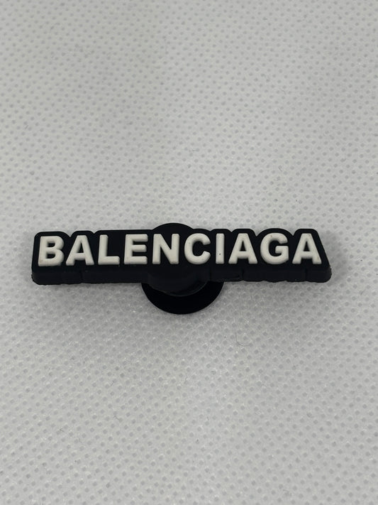 Inspired by Balenciaga Text Shoe Charm's