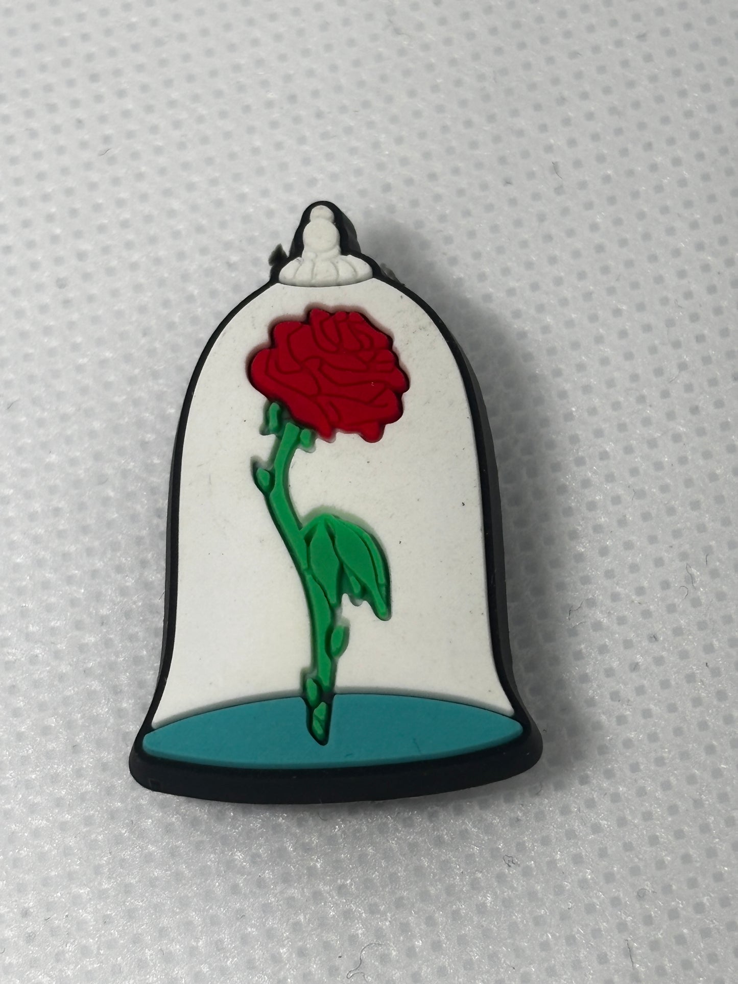 Inspired by Beauty & The Beast Rose Shoe Charm's