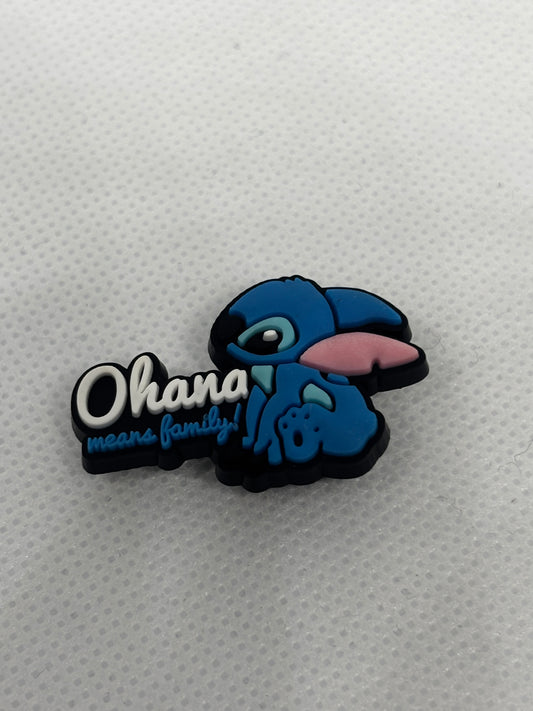 Inspired by Ohana Means Family Shoe Charm's