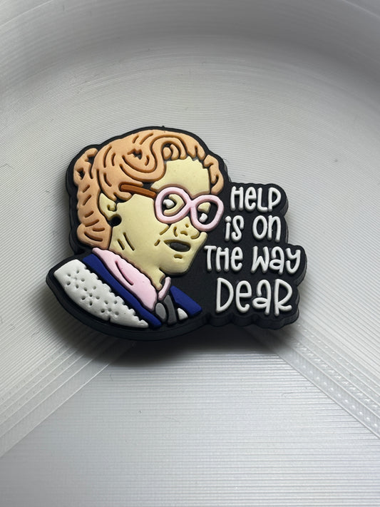 Help Is On The Way Dear Shoe Charm's