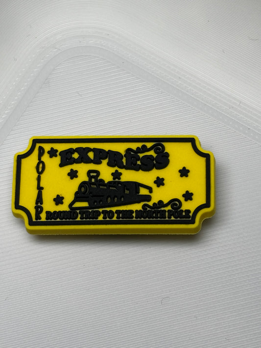 Inspired by Polar Express Ticket Shoe Charm's