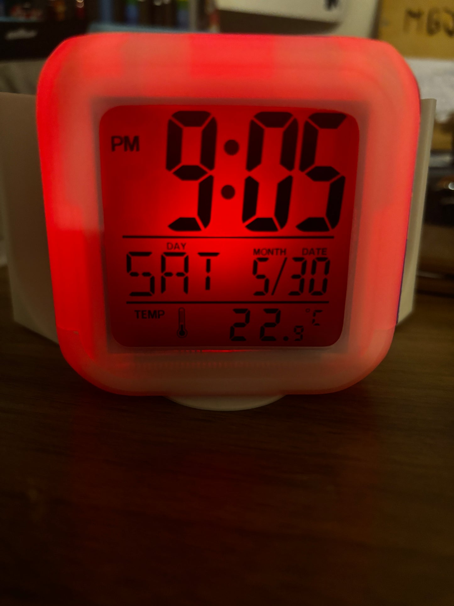 Sublimation Clock