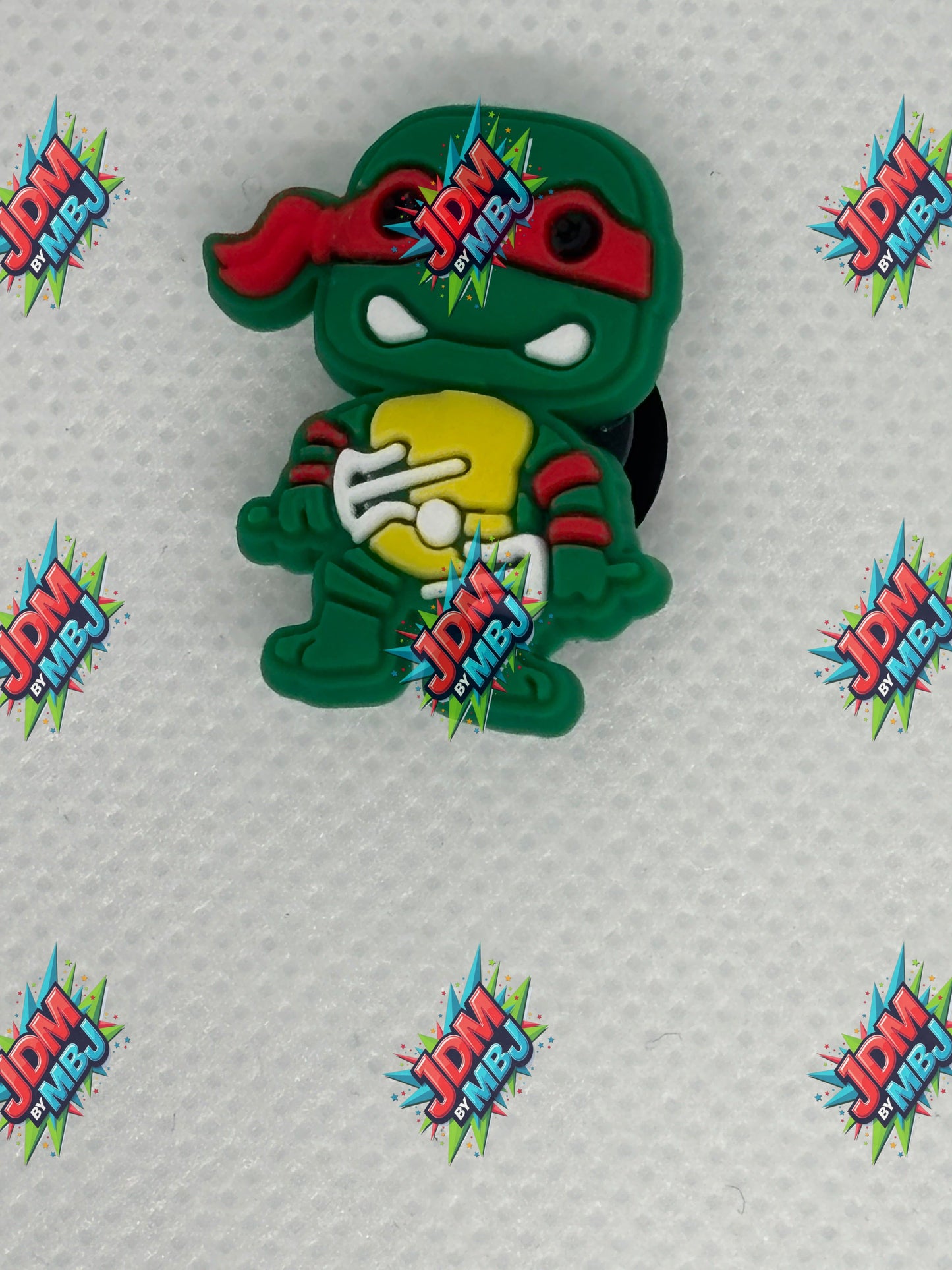 Inspirado en los adornos para zapatos de las Tortugas Ninja Adolescentes Mutantes
