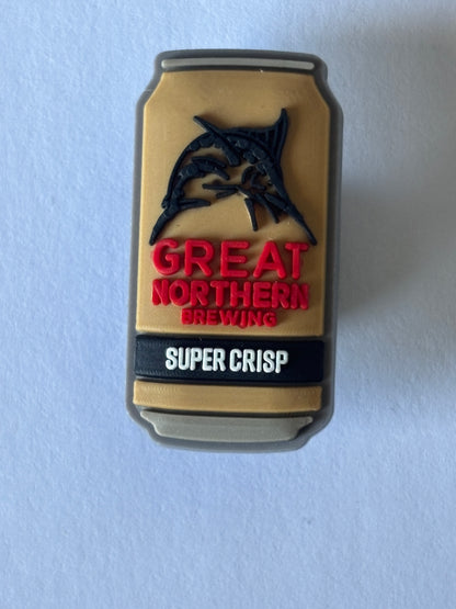 Inspirado en los adornos para zapatos de marcas de alcohol