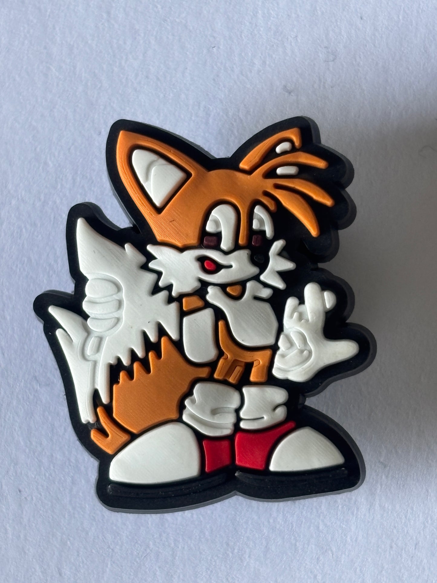Inspirado en el dije para zapatos de Sonic the Hedgehog