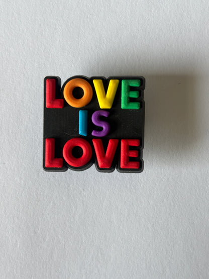 Inspirado en los adornos para zapatos del Orgullo (LGBTQIA+)