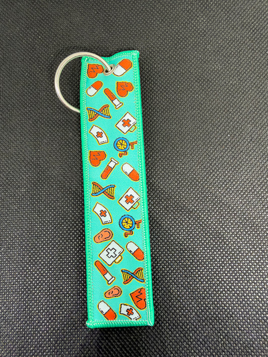 Embroidered & Sublimated Keychains