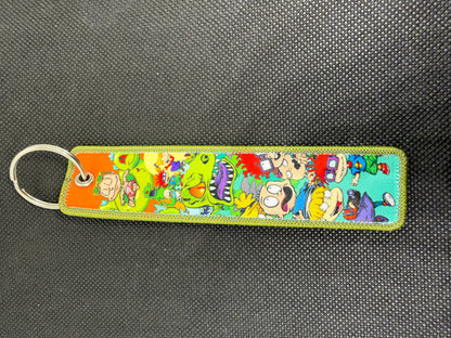Embroidered & Sublimated Keychains