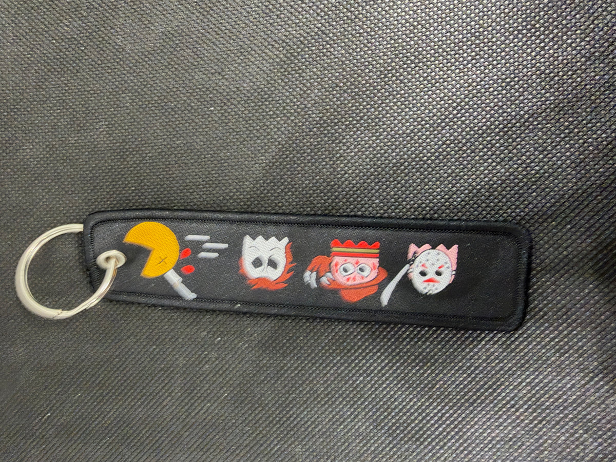 Embroidered & Sublimated Keychains