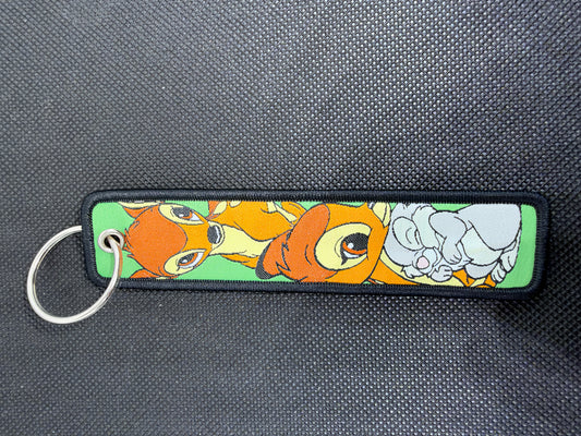 Embroidered & Sublimated Keychains