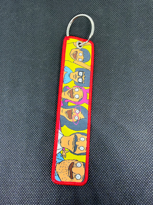 Embroidered & Sublimated Keychains