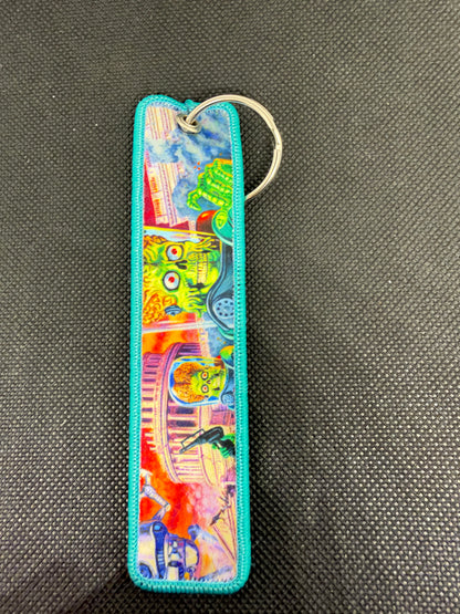 Embroidered & Sublimated Keychains