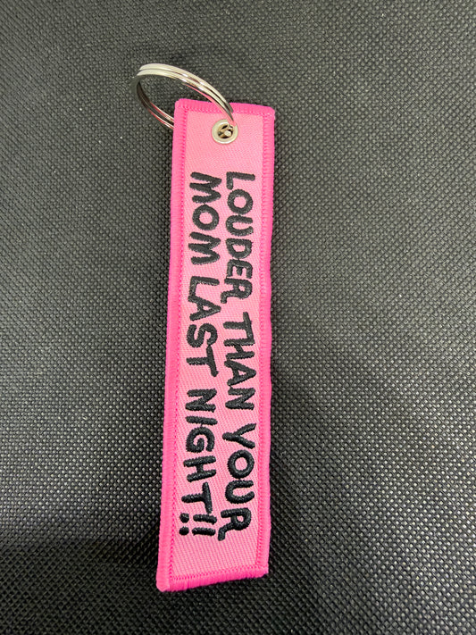 Embroidered & Sublimated Keychains
