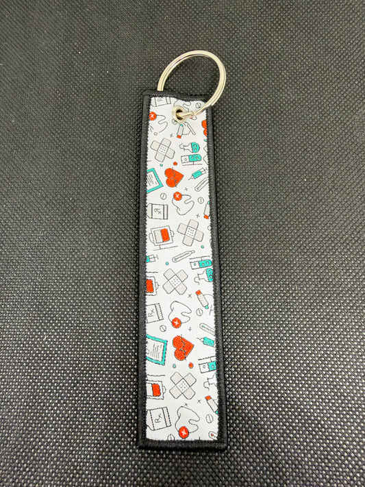 Embroidered & Sublimated Keychains